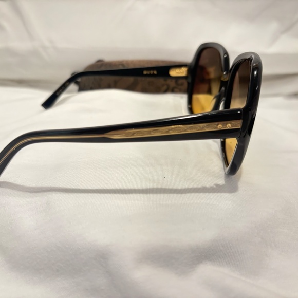 NEW! DITA SUPA DUPA 15TH ANNIVERSARY 7700-M-BLK; OVERSIZED BLACK FRAME W/ GOLD - Picture 4 of 7